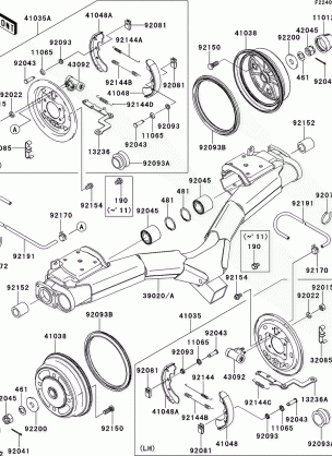 Rear Hubs / Brakes