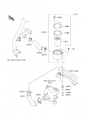 Air Cleaner-Belt Converter(G9F / GAF)