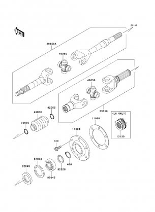 Drive Shaft-Rear