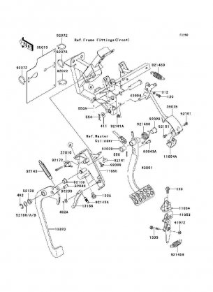 Brake Pedal / Throttle Lever