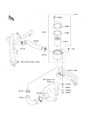Air Cleaner-Belt Converter(M9F / MAF)