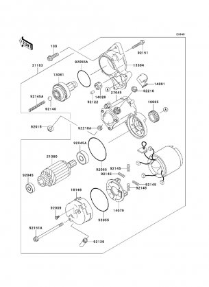 Starter Motor(-FD620DE485832)