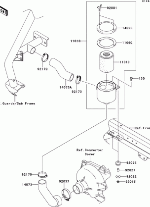 Air Cleaner-Belt Converter(G9F / GAF)