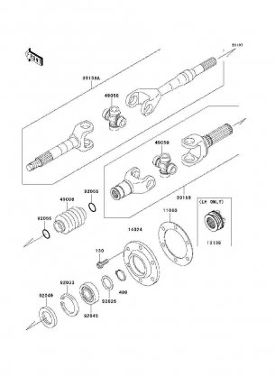 Drive Shaft-Rear