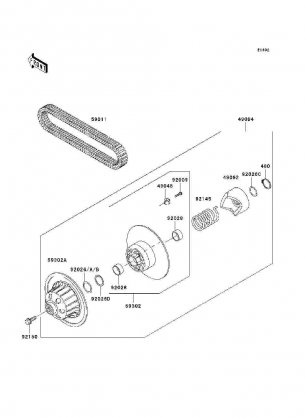 Driven Converter / Drive Belt