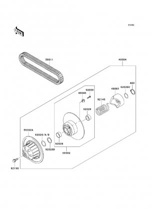 Driven Converter / Drive Belt