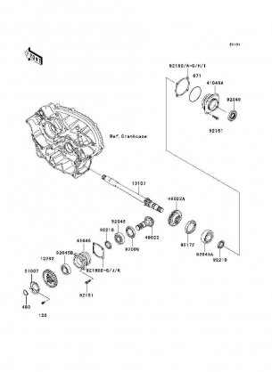 Front Bevel Gear