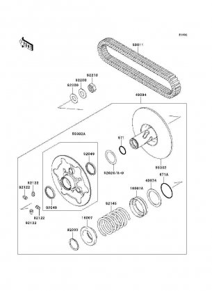 Driven Converter / Drive Belt