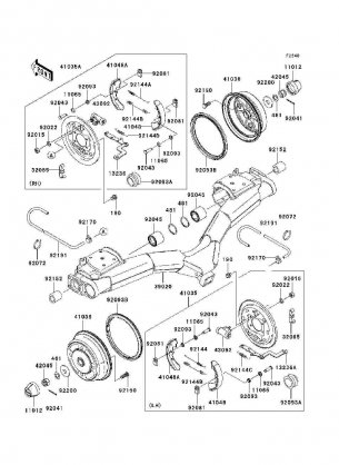 Rear Hubs / Brakes