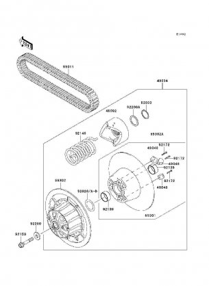 Driven Converter / Drive Belt