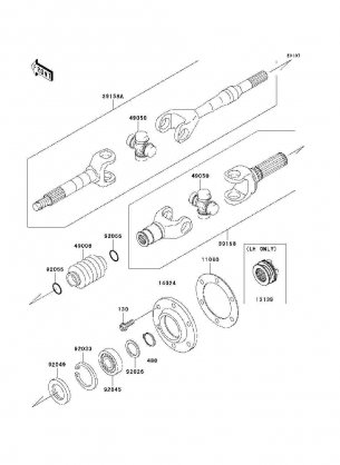 Drive Shaft-Rear