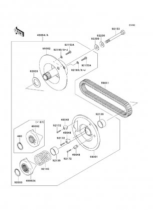 Driven Converter / Drive Belt