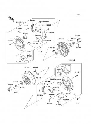 Rear Hubs / Brakes