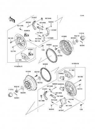 Rear Hubs / Brakes