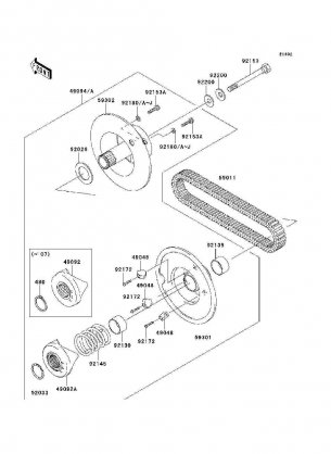 Driven Converter / Drive Belt