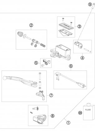 HAND BRAKE CYLINDER