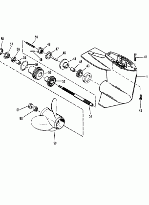 Gear Hsg(Propshaft)(Design I-Refer to Driveshaft Drawing)