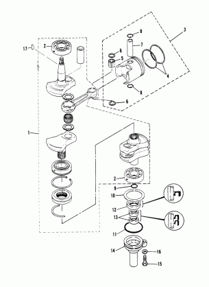 CRANKSHAFT AND PISTON