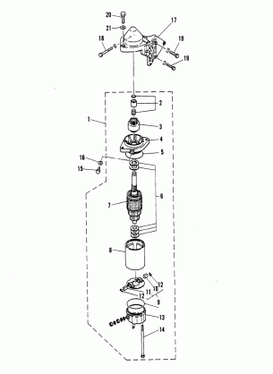 ELECTRIC START MOTOR