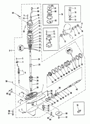 GEARHOUSING ASSEMBLY