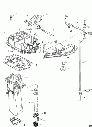 Exhaust Plate(S / N USA-0T801000 /  BEL-0P268000 and Up)