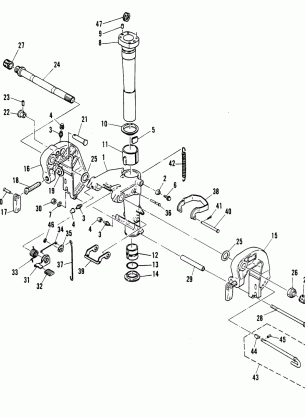 CLAMP AND SWIVEL BRACKET / REVERSE LOCK