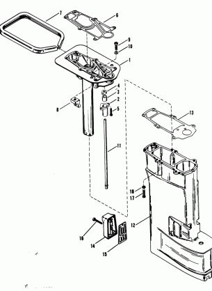 DRIVE SHAFT HOUSING ASSEMBLY