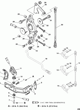 ANCHOR BRACKET(ALL MODELS) (S / N-0G303046 & UP)