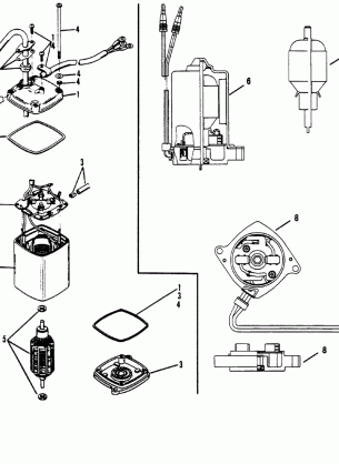 POWER TRIM MOTOR