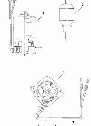 POWER TRIM MOTOR(REMOVABLE PUMP HOUSING)