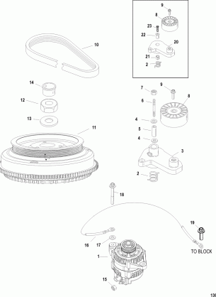 FLYWHEEL / ALTERNATOR