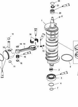 Crankshaft Pistons and Connecting Rods