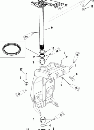 Swivel Bracket and Steering Arm