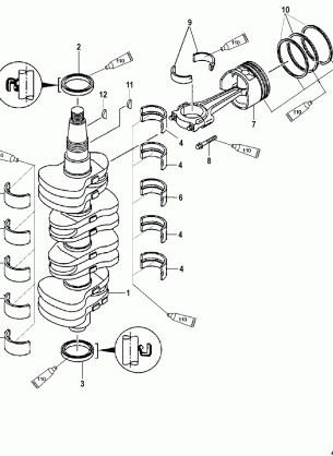 Crankshaft Pistons and Connecting Rods