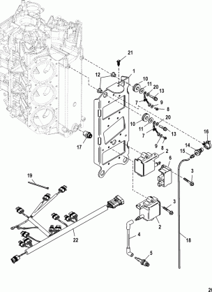 Coil Plate   (Serial Number 0T980000 and Up)