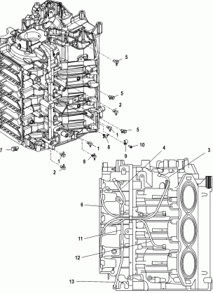 Port Center Main Oiling System