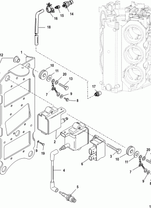 Coil Plate(Serial Number 0T979999 and Below)