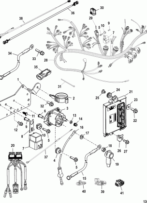 Solenoid Plate(Serial Number 0T979999 and Below)