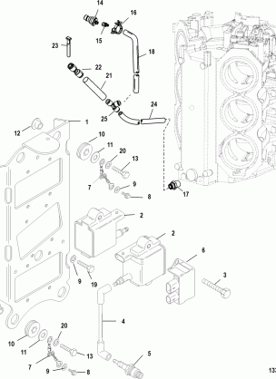 Coil Plate(Serial Number 1B226999 & Below)