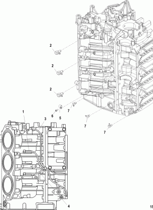 Starboard Center Main Oiling System