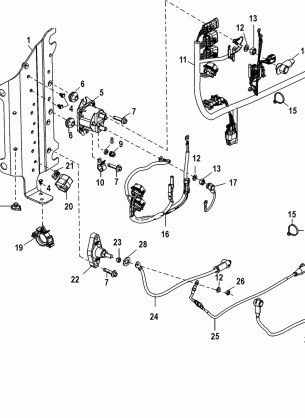 Electrical Plate Component Serial Number 1B723942 and Below