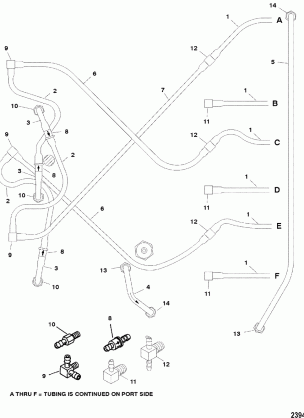 BLEED SYSTEM(STARBOARD)(S / N-0G485989 & UP)