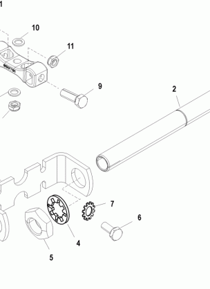 STEERING ATTACHING KIT