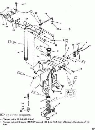 SWIVEL BRACKET AND STEERING ARM