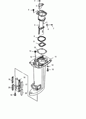 DRIVE SHAFT HOUSING