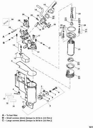 Vapor Seperator Components