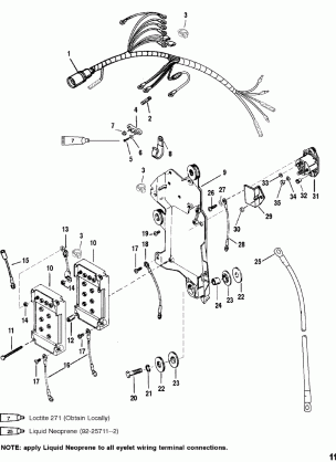 Wiring Harness / Starter Solenoid