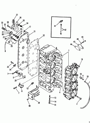 Cylinder Block And Crankcase