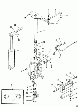 Swivel Bracket and Steering Arm