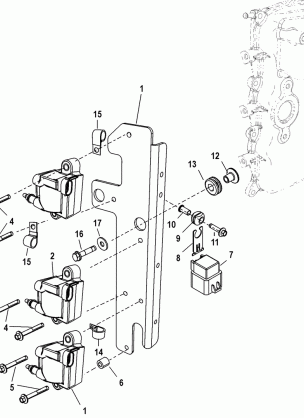 Ignition Coil 1C104334 / 0P560350 and Up